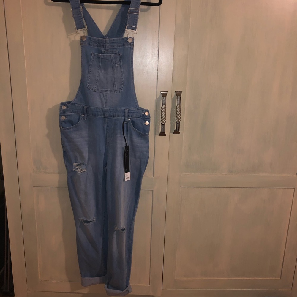 DENIM OVERALLS